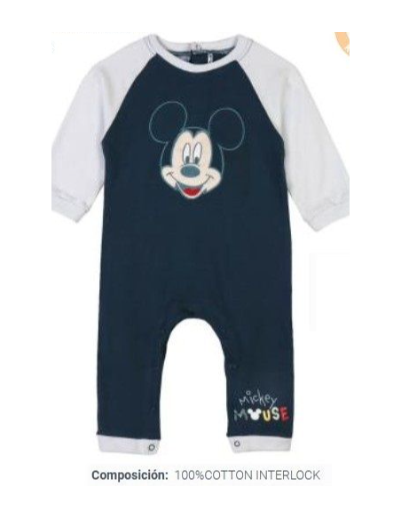 Pelele invierno Mickey bebé niño 