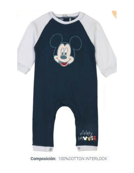 Pelele invierno Mickey bebé niño [product.brand] 2 - Ropa para Bebé | dyley | 