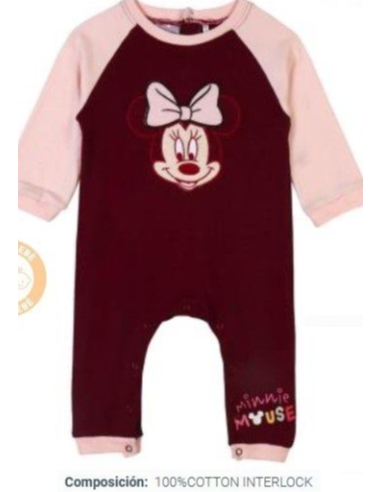 Pelele invierno Minnie bebé niño 