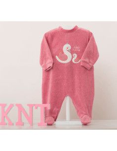 Pijama largo tundosado princess bebé niña [product.brand] 1 - Ropa para Bebé | dyley | 