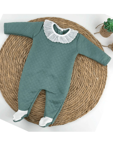 Pijama largo invierno colores bebé 