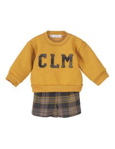 Conjunto sudadera y pantalón cuadros bebé niño [product.brand] 1 - Ropa para Bebé | dyley | 