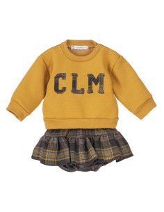 Conjunto 2 piezas falda con pololo para bebé niña [product.brand] 1 - Ropa para Bebé | dyley | 