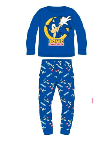 Pijama manga larga Sonic doralina niño 
