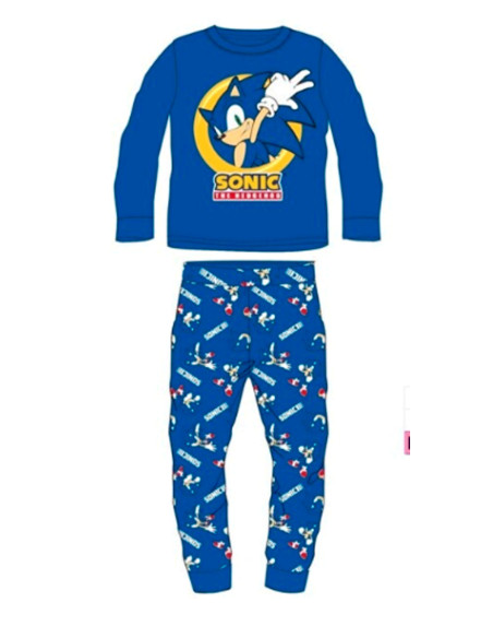 Pijama manga larga Sonic doralina niño 