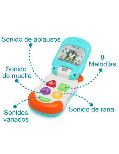 Teléfono eléctrico bebé 