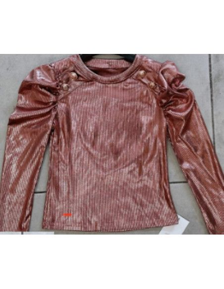 Camiseta manga larga metalizada niña [product.brand] 1 - Ropa para Bebé | dyley | 