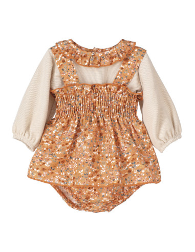 Jesusito manga larga estampado bebé niña 