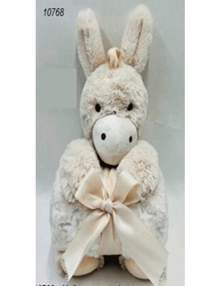 Manta + peluche burro 