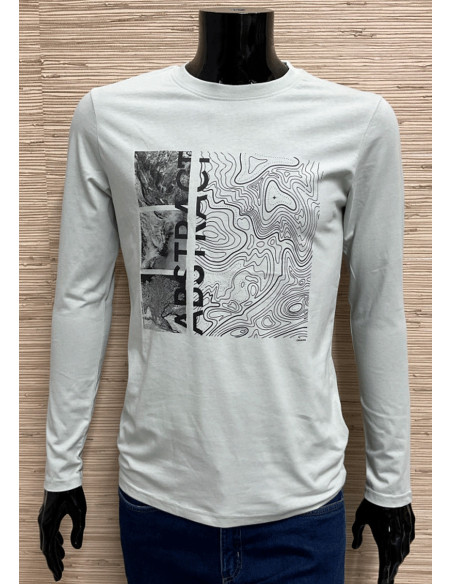 Camiseta hombre manga larga 