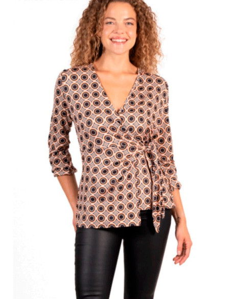 Blusa nudo mujer 