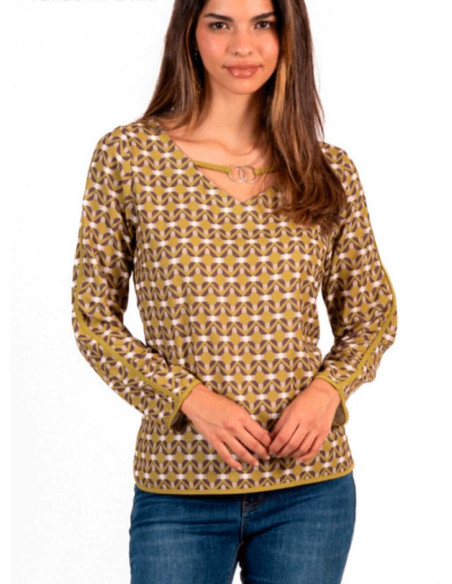 Blusa dibujo mujer 