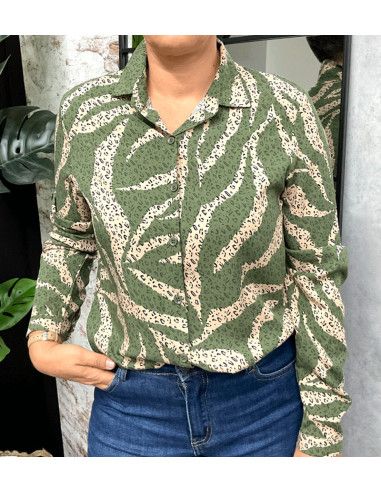 Camisa manga larga mujer 