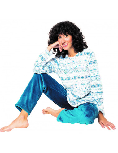 Pijama mujer coralina 