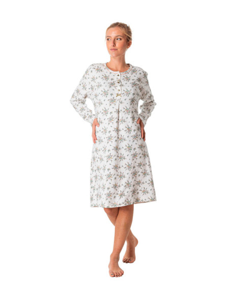 Camisón mujer flores 
