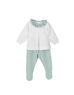 Conjunto polaina colores bebé 