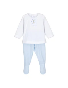 Conjunto polaina manga larga bebé 