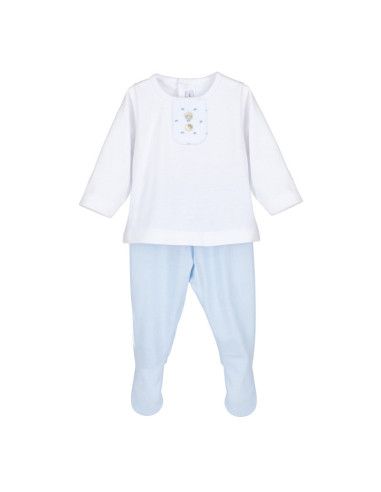 Conjunto polaina manga larga bebé 