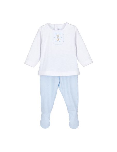 Conjunto polaina manga larga bebé 