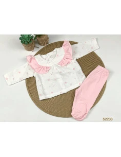 Conjunto polaina camiseta turtle bebé 