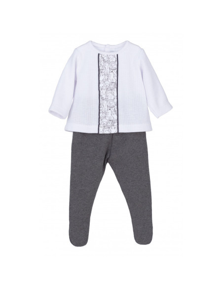 Conjunto polaina gatitos bebé 