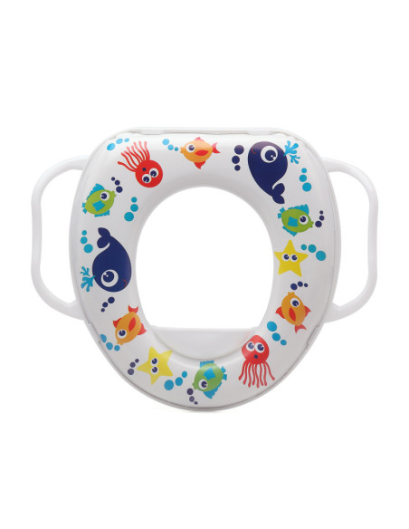 Reductor de asiento wc animales oceano 
