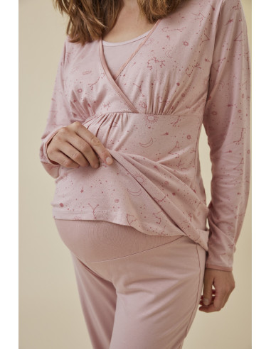 Pijama maternal 