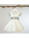 Vestido ceremonia de tul infantil 