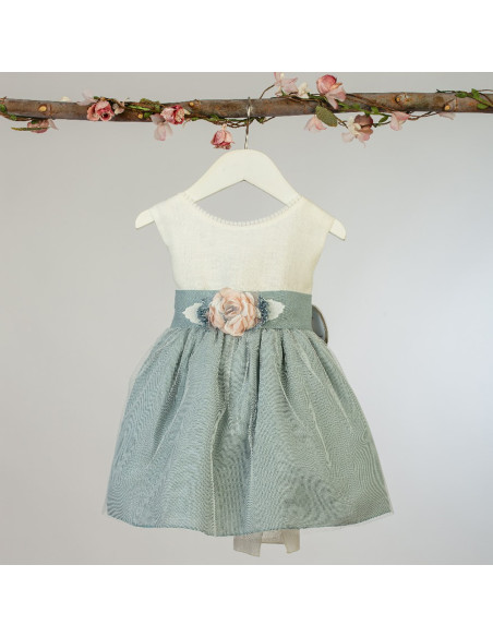 Vestido ceremonia de tul niña 