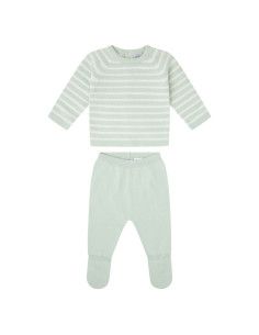 Conjunto punto rayas para bebé [product.brand] 1 - Ropa para Bebé | dyley | 
