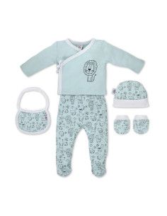 Pack regalo conjunto 5 piezas animalitos bebé [product.brand] 1 - Ropa para Bebé | dyley | 