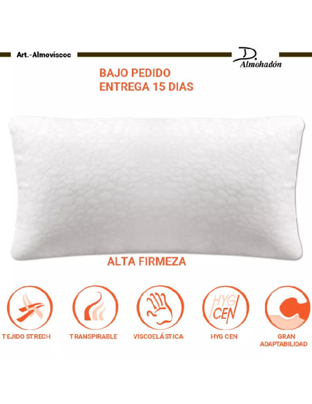 Almohada viscoelástica almoviscoc 