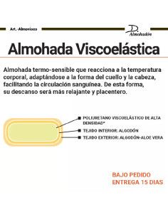 Almohada viscoelástica almovisco  2