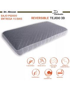 Almohada viscoelástica y carbono zen  2
