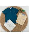 Polo cuello mao para niño 