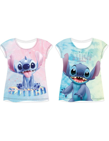 Camiseta manga corta Lilo & Stitch niña 