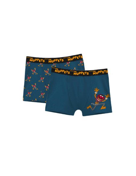 Estuche 2 unidades bóxer muppets hombre 