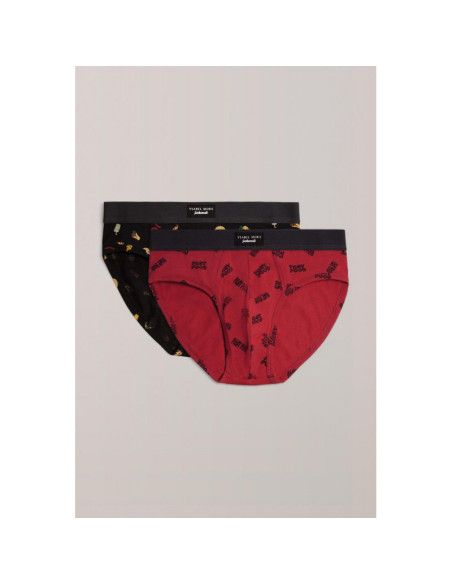 Estuche 2 unidades slip hombre 