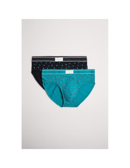 Estuche 2 unidades slip hombre 