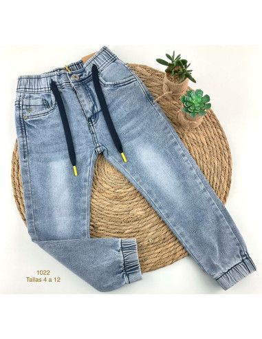 Pantalón tejano primavera niño 