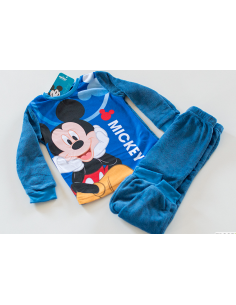 Pijama manga larga coralina mickey niño  2