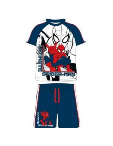 Conjunto manga corta spiderman de niño 