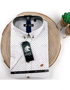 Camisa hombre manga corta 