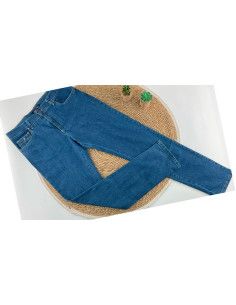 Pantalón tejano recto hombre 