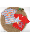 Estuche 2 camisetas manga corta de niño 