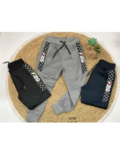 Pantalón chándal acetato primavera niño 