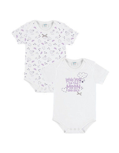 Body pack manga corta bebé 