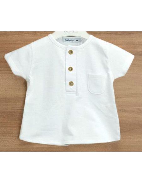 Camiseta manga corta tapeta niño 