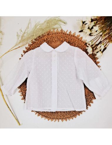 Blusa de tela plumeti bebé niño [product.brand] 1 - Ropa para Bebé | dyley | 