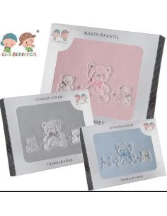 Manta cuna bordada [product.brand] 1 - Ropa para Bebé | dyley | 